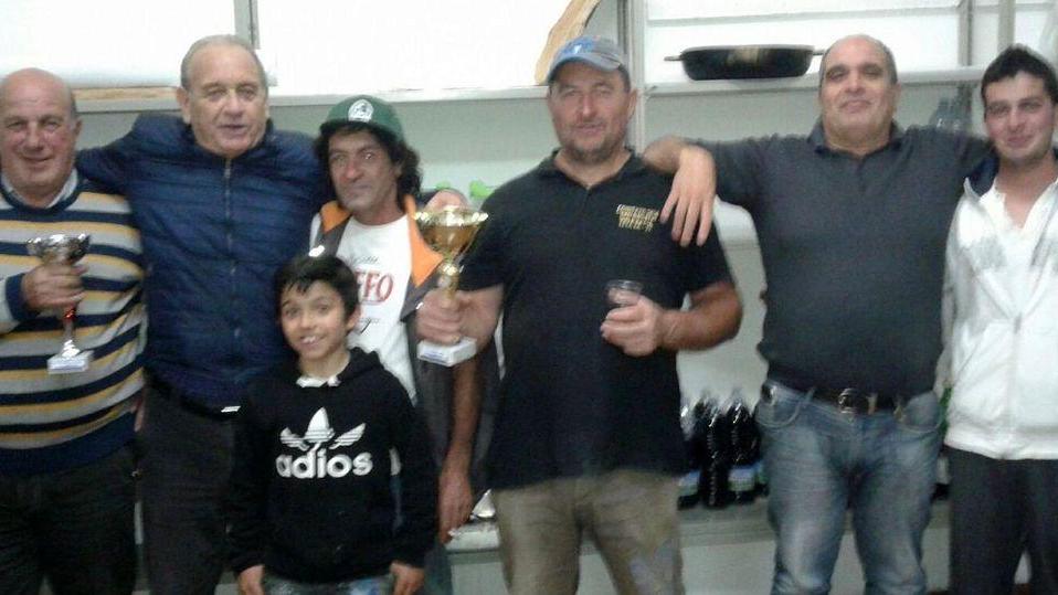 Sas Murtas, i vincitori del torneo di carte