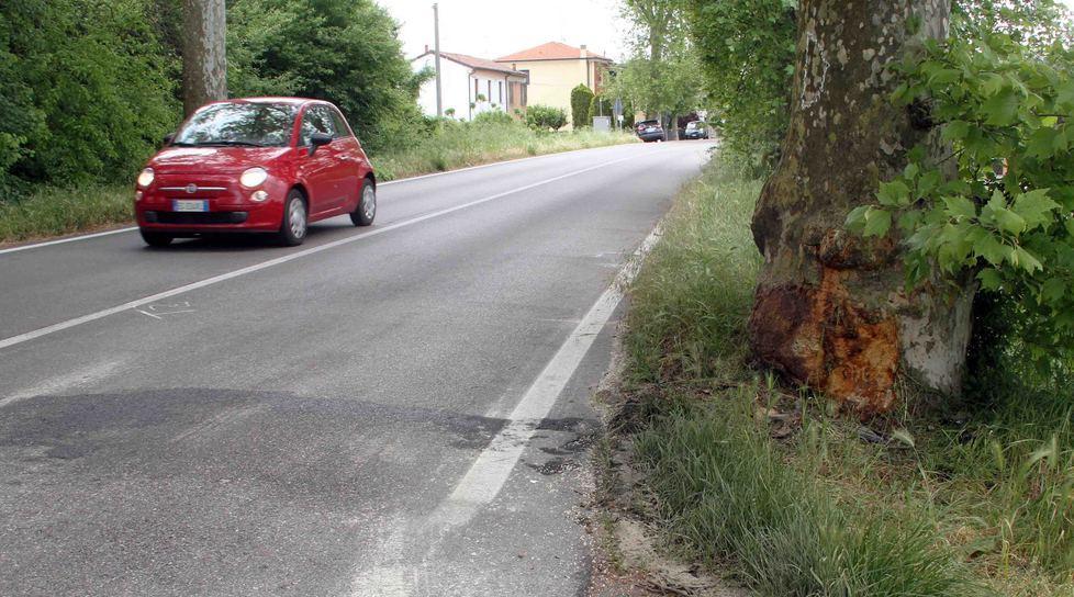 È grave dopo lo schianto 