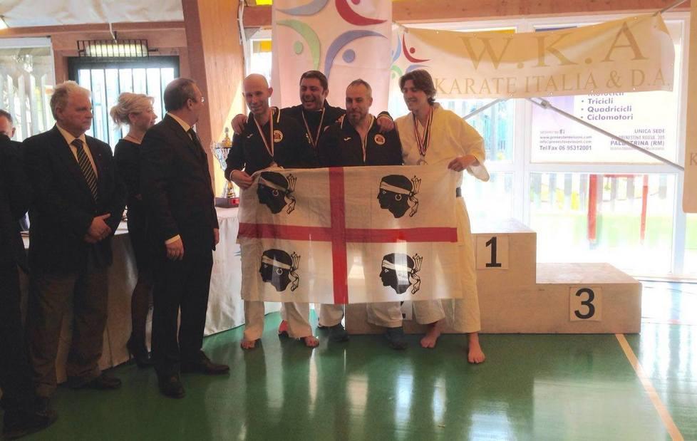 Budokan Cabras sugli scudi ai campionati di karate Wka