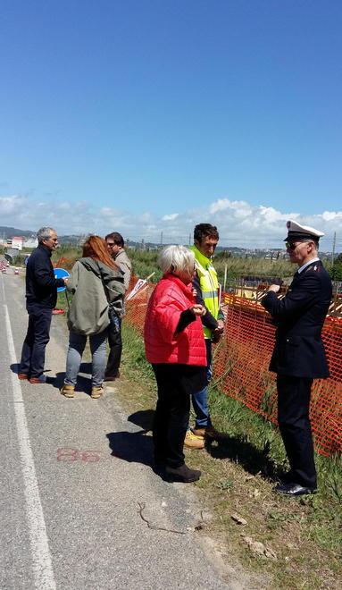 Cantiere sul fiume Fine Aurelia chiusa 18 giorni 