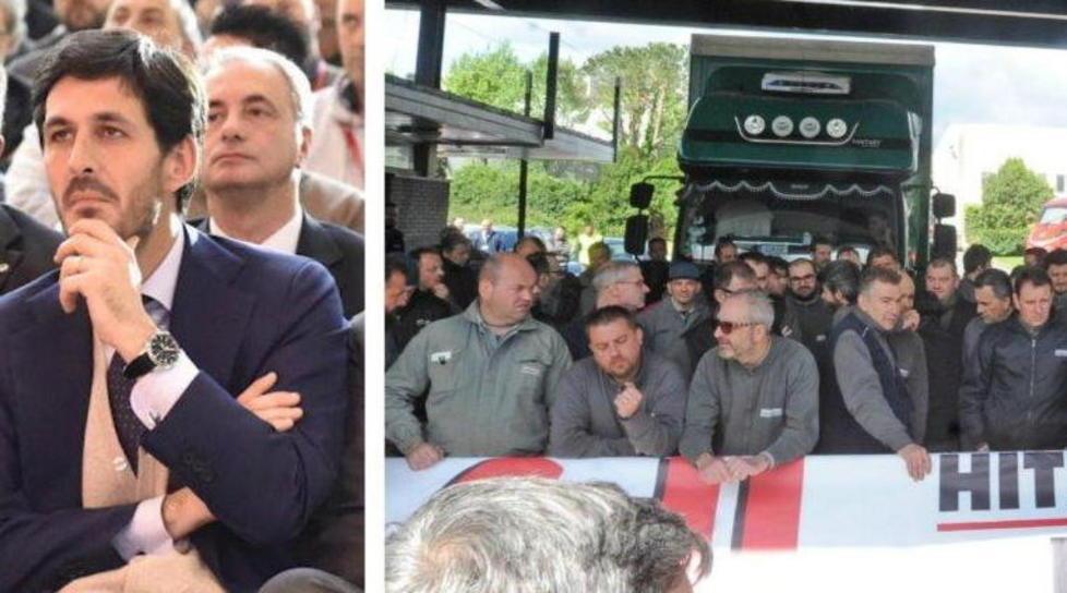 Rientra la protesta dei lavoratori Hitachi 