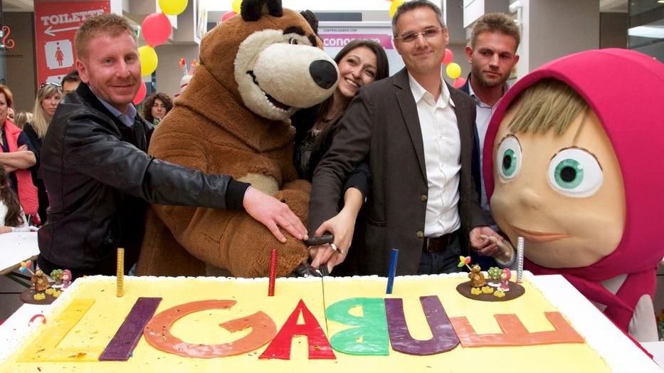 Festa con Masha e Orso al centro Ligabue