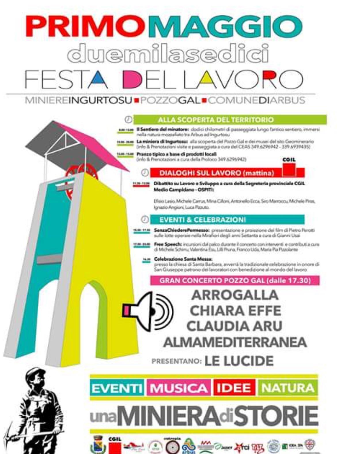 Primo maggio, Ingurtosu villaggio fantasma rivive per un giorno