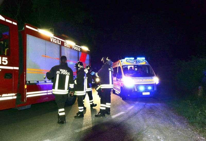 I vigili del fuoco al lavoro (immagine d'archivio)