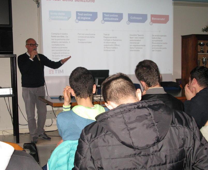 Progetto di Tim all’Itis Marconi
