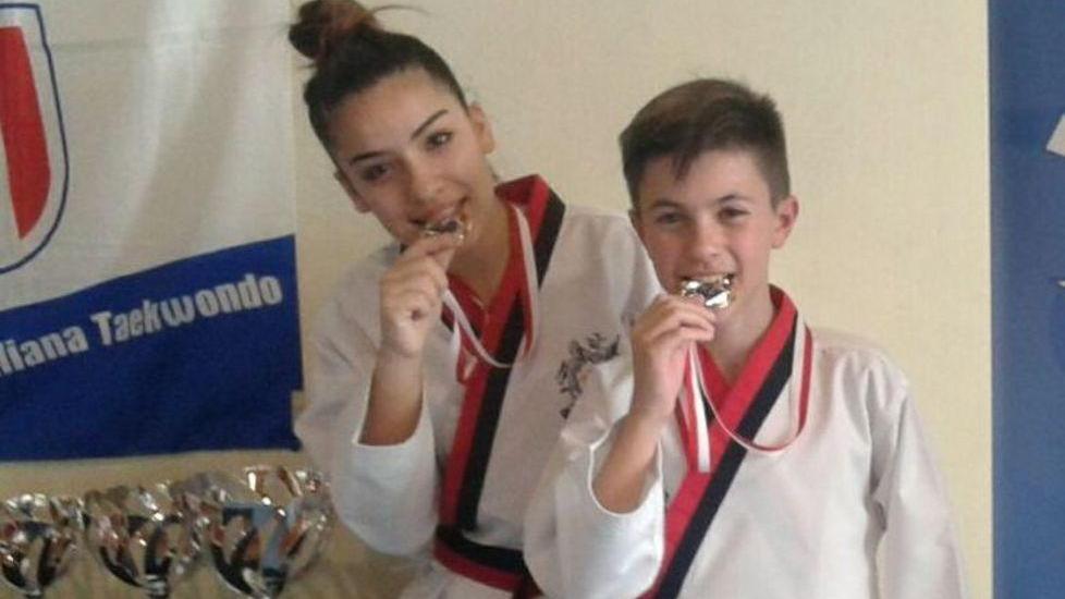 Giada Bussu e Gianluca Decherchi medaglia d’oro agli Interregionali