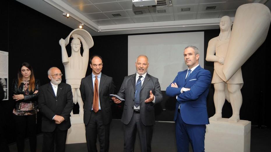 L’isola dei Giganti si presenta ai turisti Mostra all’aeroporto