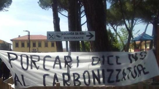 No carbonizzatore, raccolta di firme