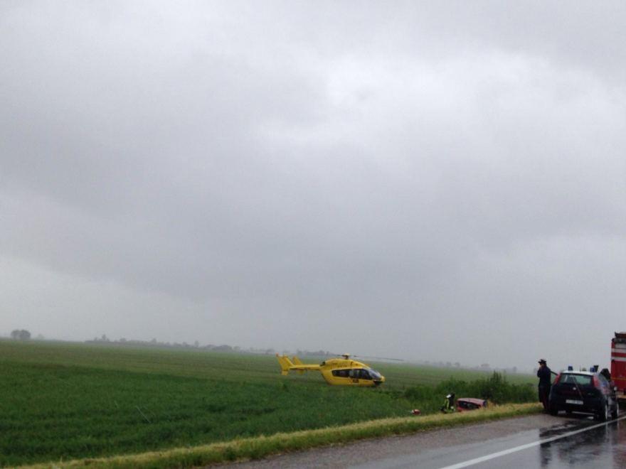 Ancora gravissimo dopo l'incidente