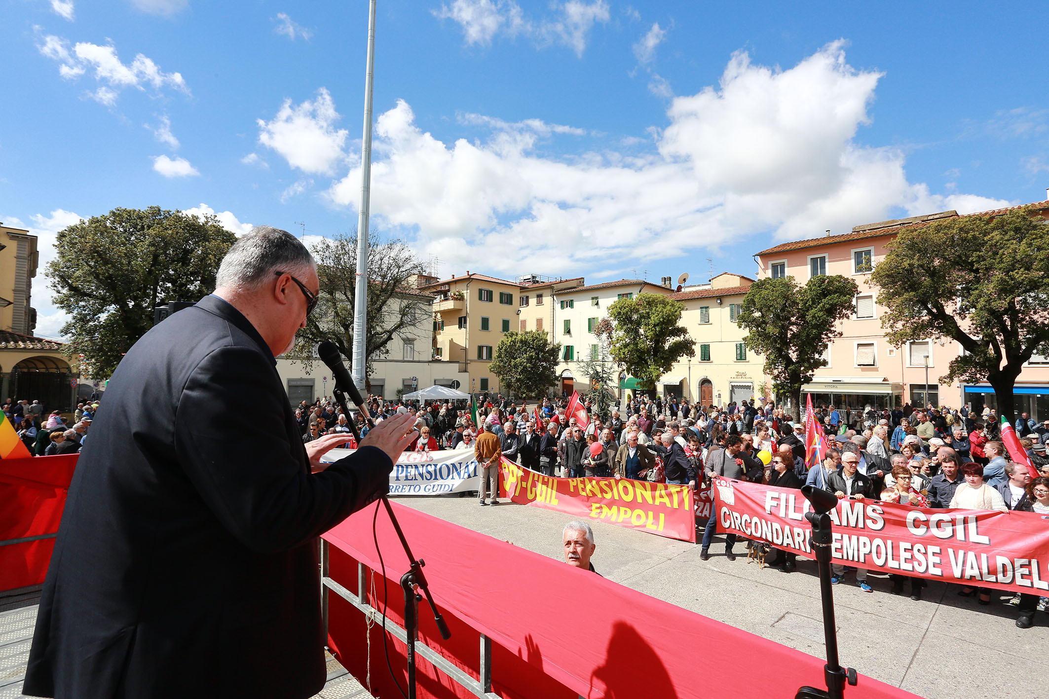 Il comizio del primo maggio 