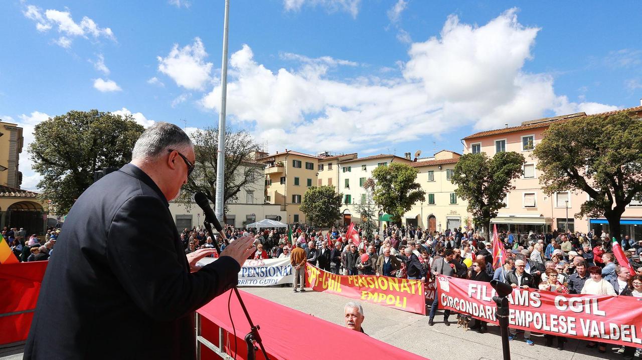Il comizio del primo maggio