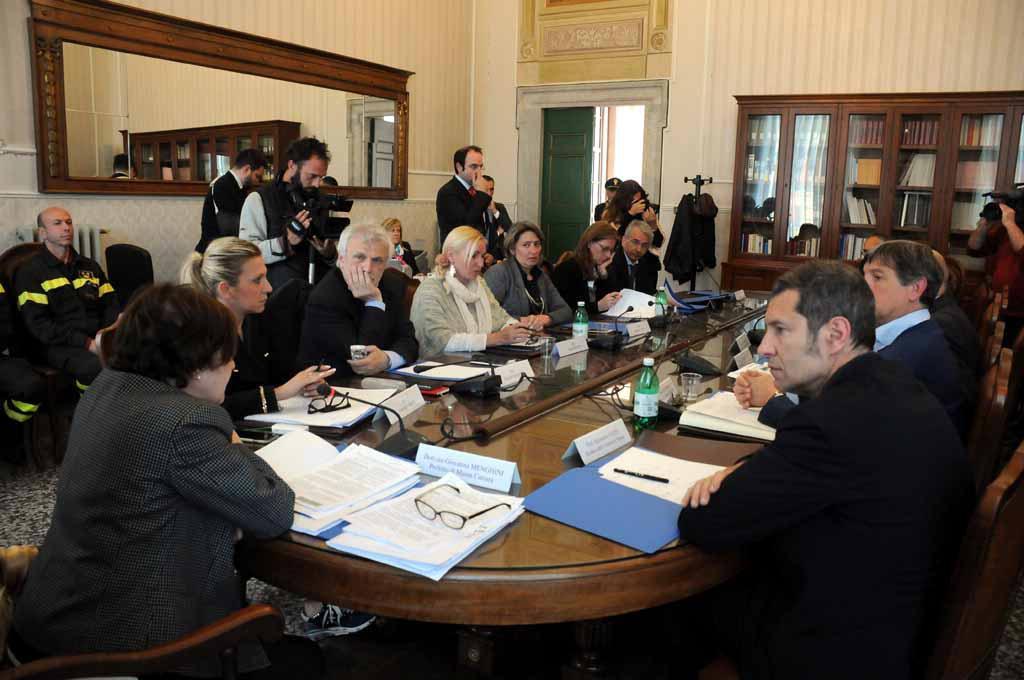 Il tavolo a palazzo Ducale