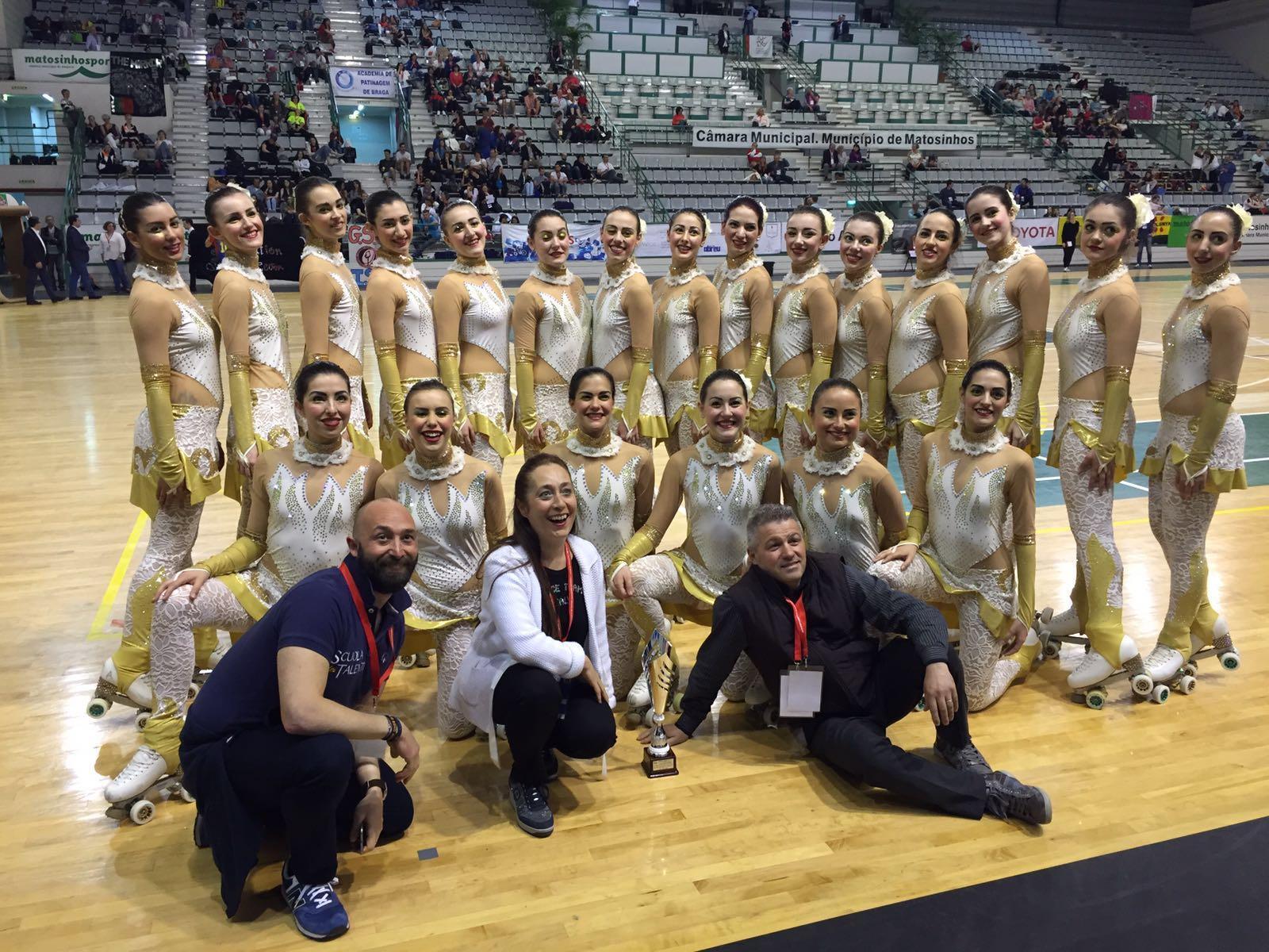 Albinea è d'oro agli Europei in Portogallo, seconda l'Accademia 