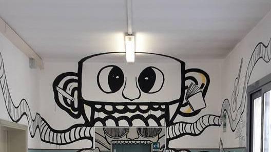 La street art per decorare le pareti delle scuole di Rubiera