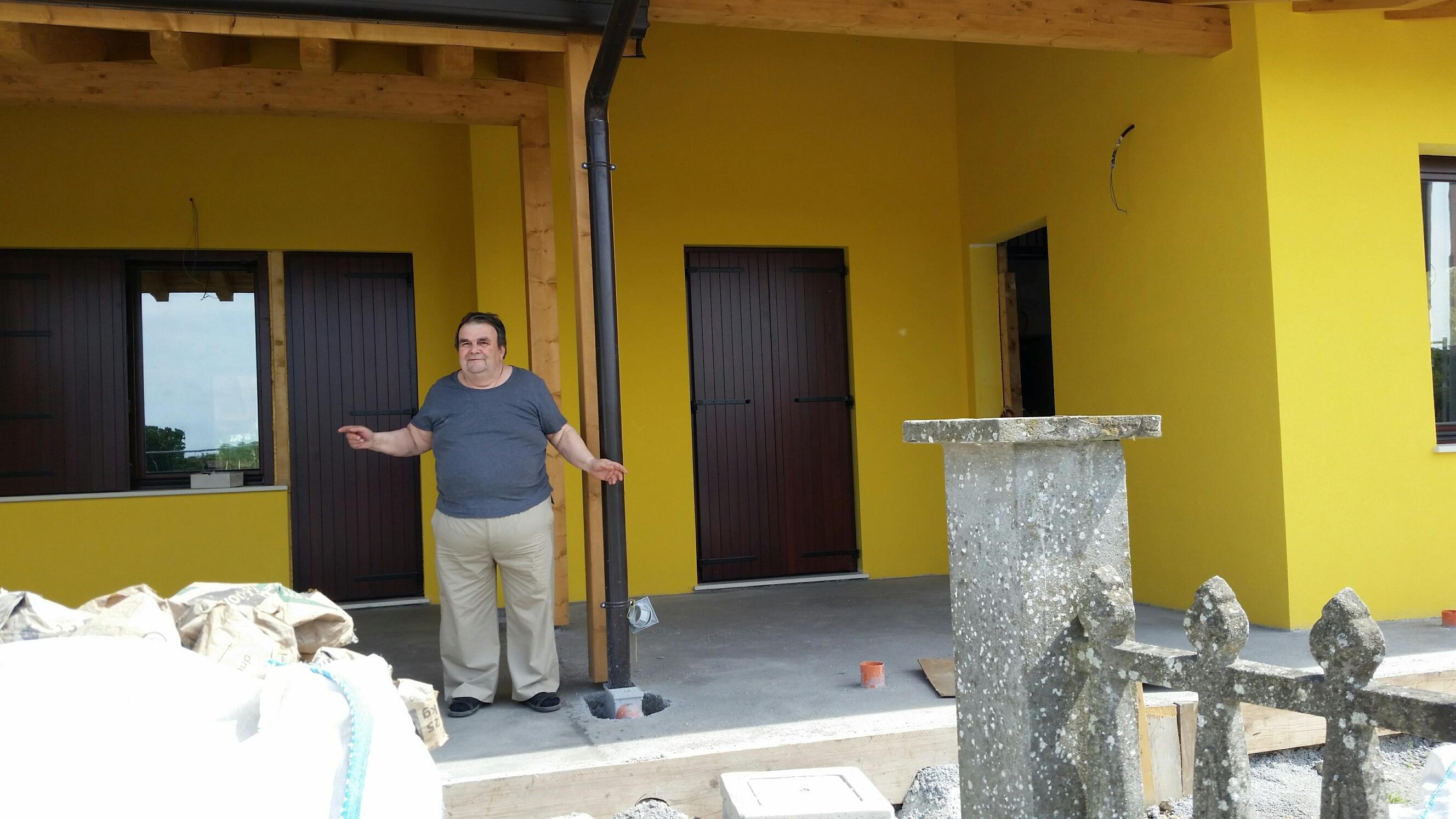 La casa di Franco Bastia che rischia di essere demolita