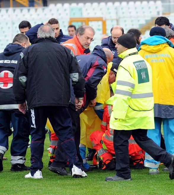 L’infermiere su Morosini: il defibrillatore era pronto