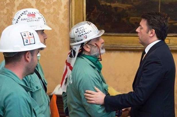 Le tute verdi dal premier Renzi 