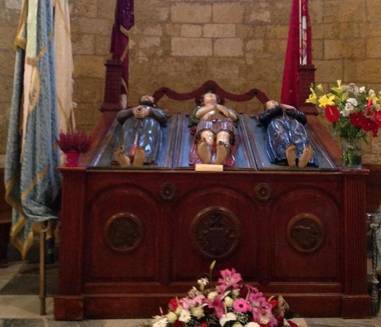 Oggi la processione per portare i simulacri dei martiri a Balai 