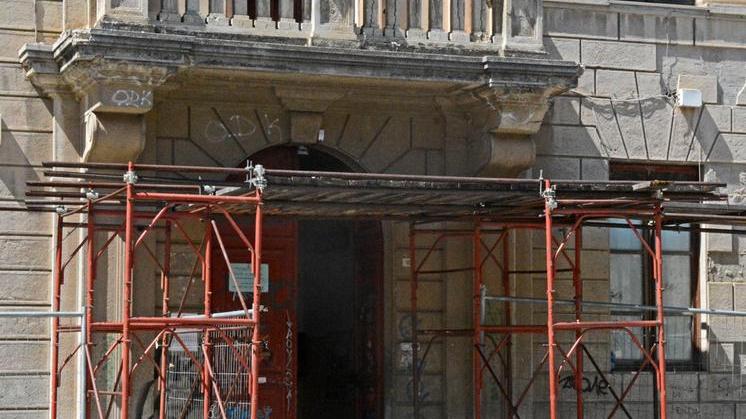Scuola di piazza Manno, addio alle impalcature