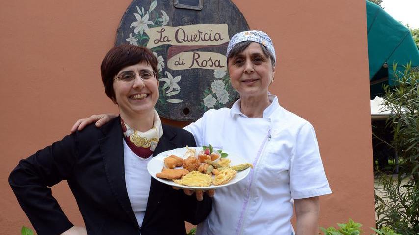 La “quercia di rosa” dove la tradizione è regina della tavola