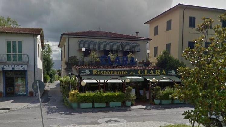 Il ristorante "Da Clara" sull'Aurelia a Lido