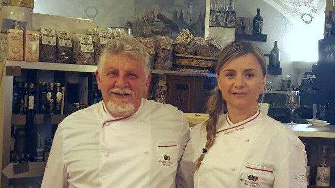 Renzo Galeazzo e Tiziana Tacchi, dell'Alleanza Slow Food dei cuochi