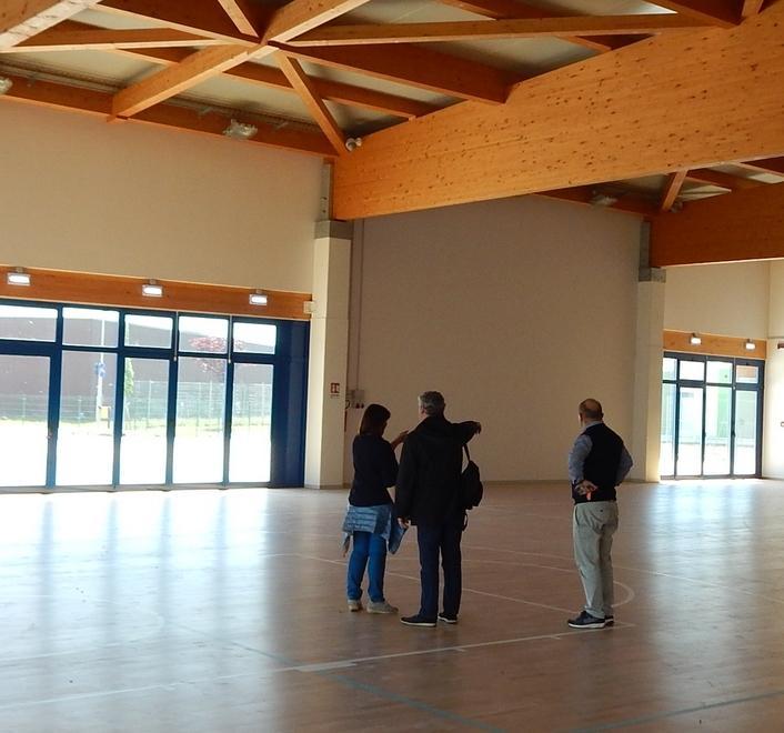 Sabato inaugura la palestra del Centro sportivo-sociale