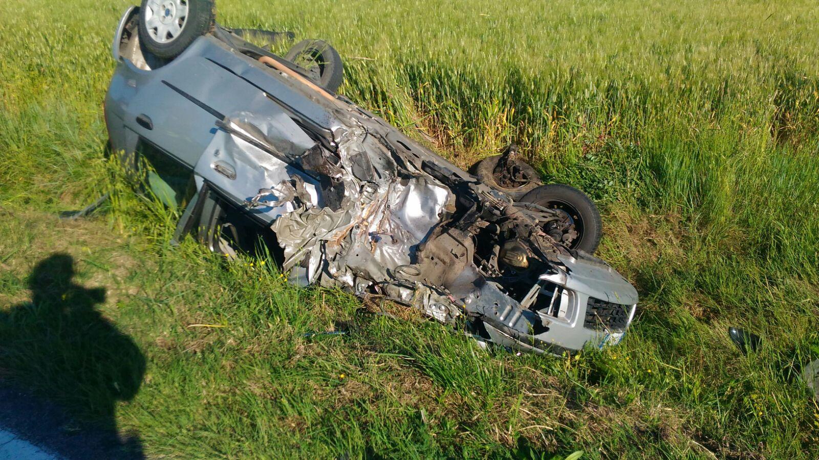Un'immagine dell'incidente