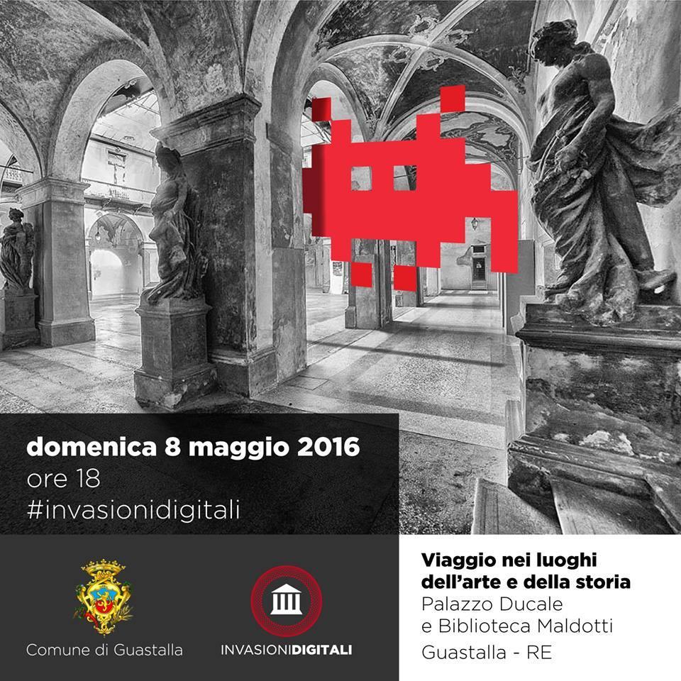 #Invasionidigitali a Guastalla, la storia si impara con selfie, post e tweet 