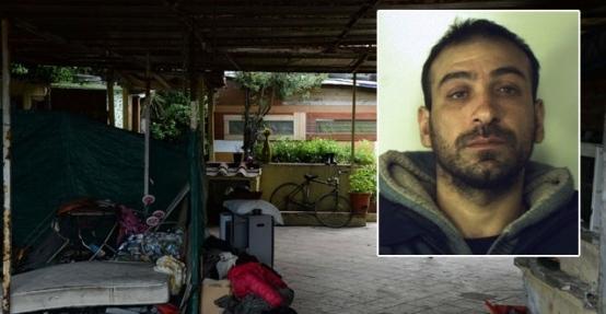 La baracca in cui è morta Samantha e, nel riquadro, Tonino Krstic, in carcere con l'accusa di maltrattamenti