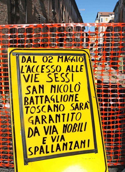 Proseguono i lavori stradali in via Sessi