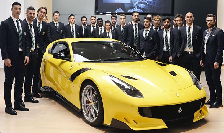 Giornata speciale per i neroverdi in visita alla Ferrari 