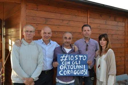 Il gruppo di Porta Bernarda che ha portato i soldi a Ventignano 