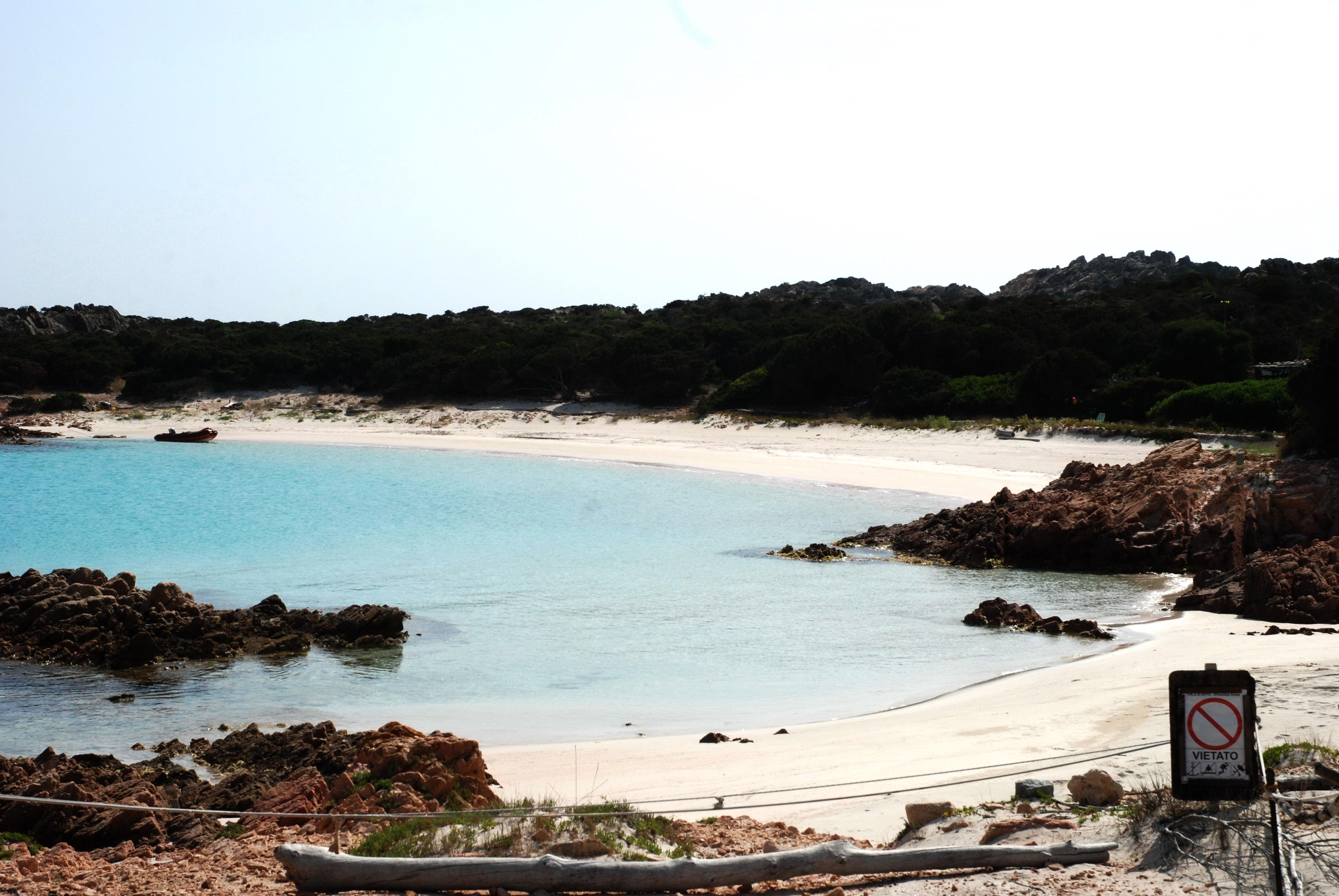 Uno scorcio dell'isola di Budelli