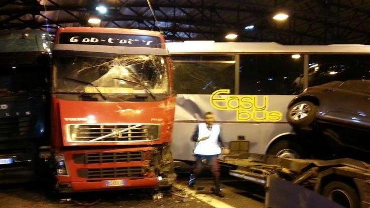 L'incidente in A1