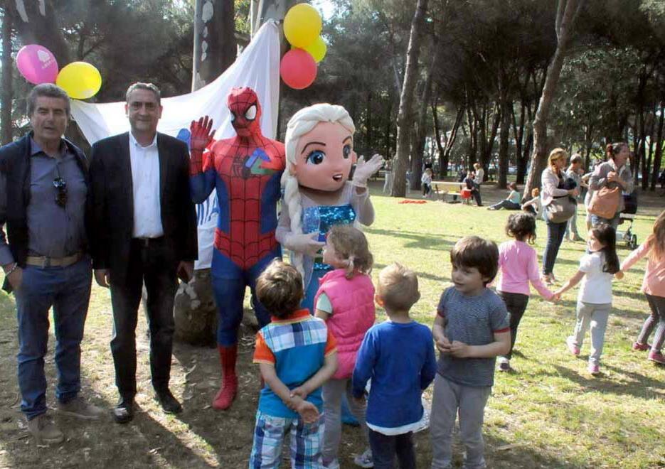 Un momento della festa