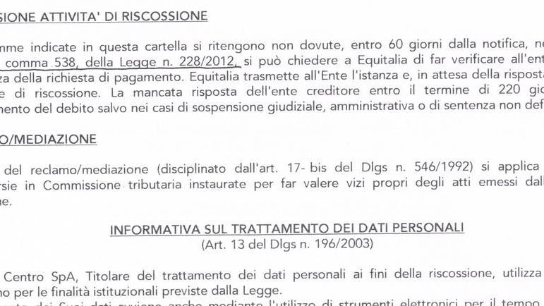 Ricorso per la sospensione un’odissea per gli utenti