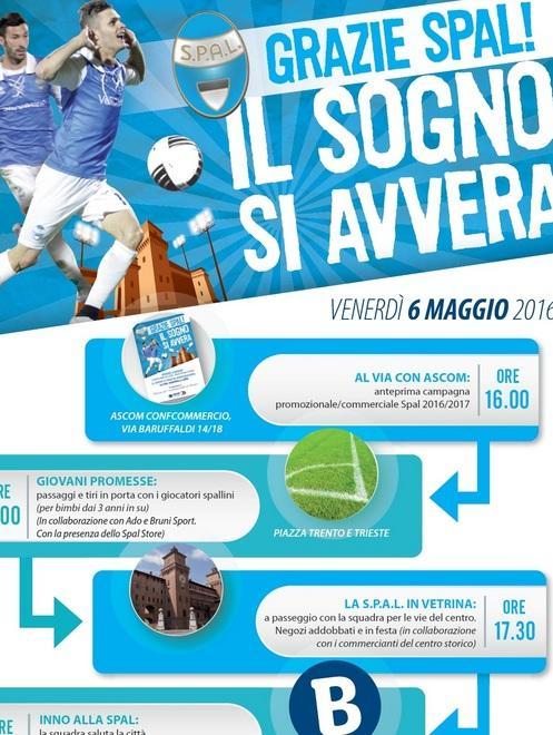 Società, squadra, Ascom Oggi l’abbraccio alla città 