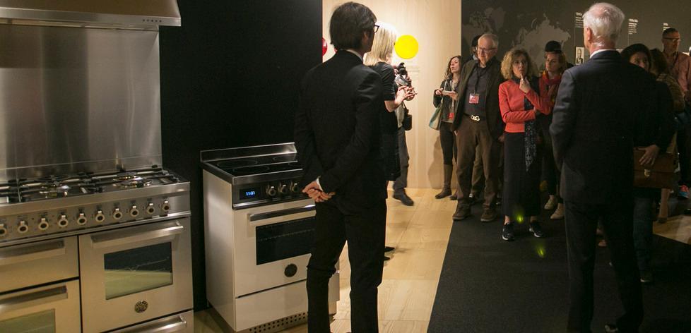 La storia della “Bertazzoni” raccontata in uno showroom