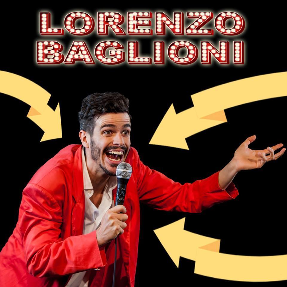 Il cabarettista Lorenzo Baglioni