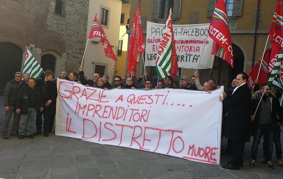 Eurotintoria, Tfr in ritardo di tre mesi 