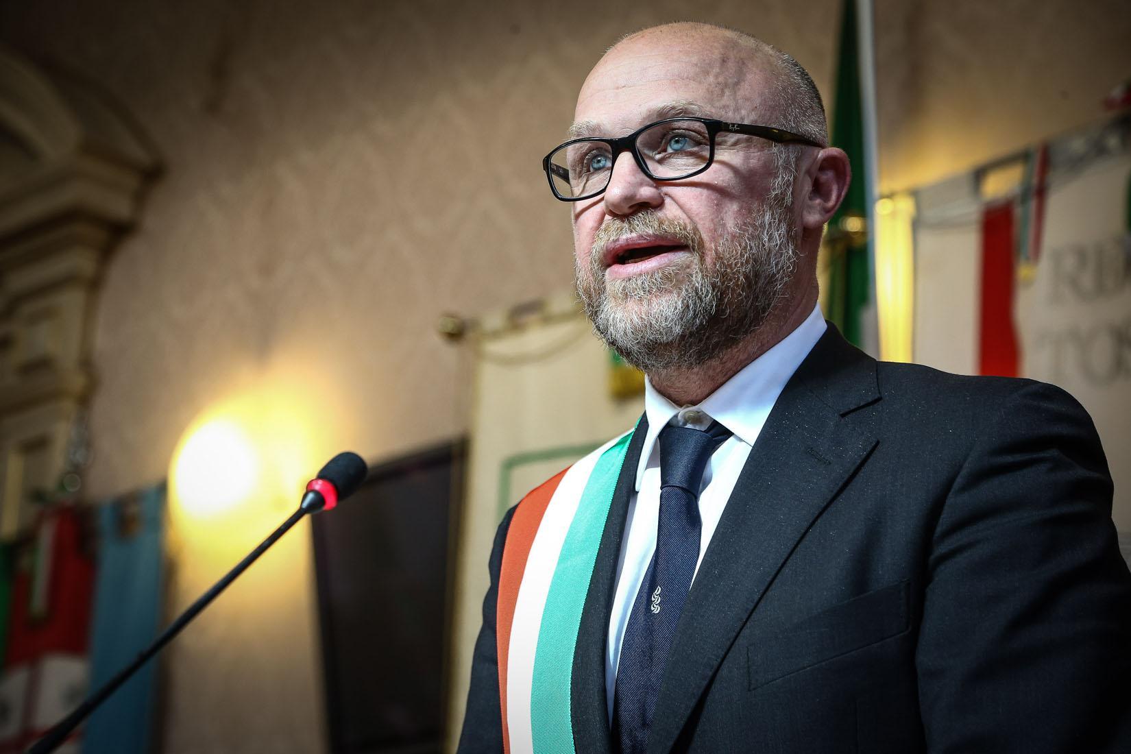 Il sindaco Filippo Nogarin (foto Federico Bernini / LaPresse)