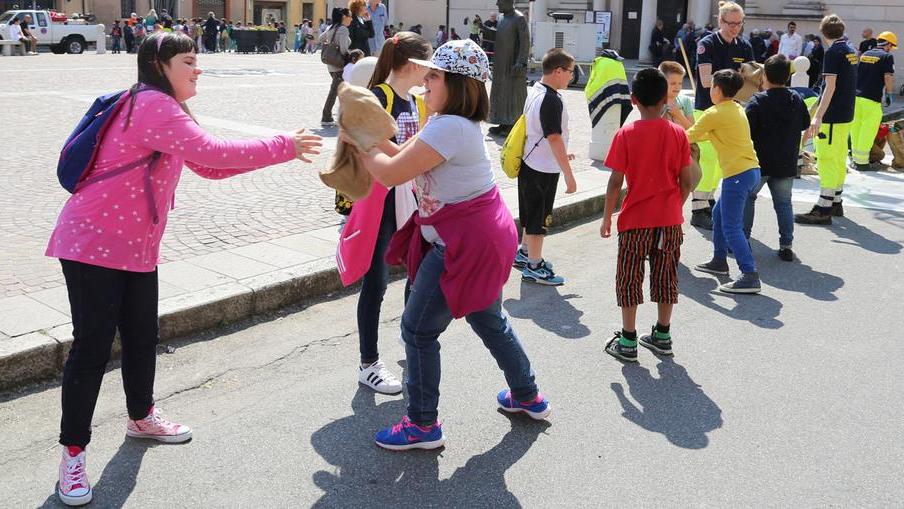 Brescello invasa da 240 piccoli volontari