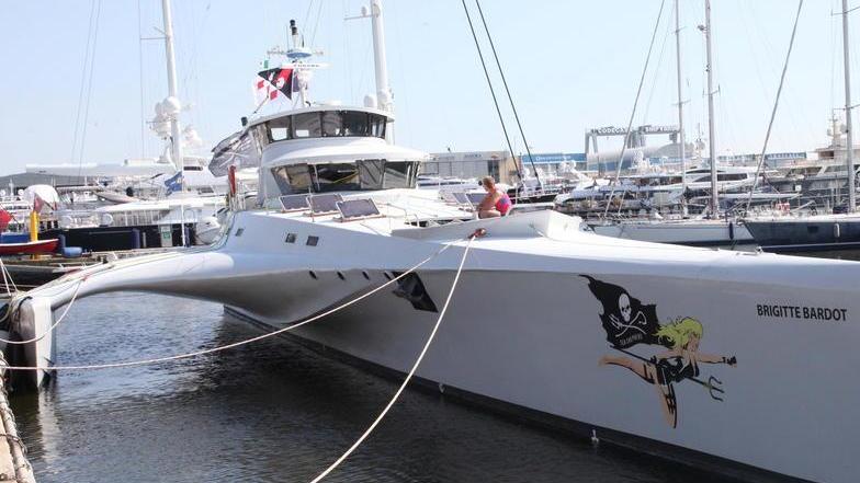 Arriva alla Madonnina la nave che salva le balene