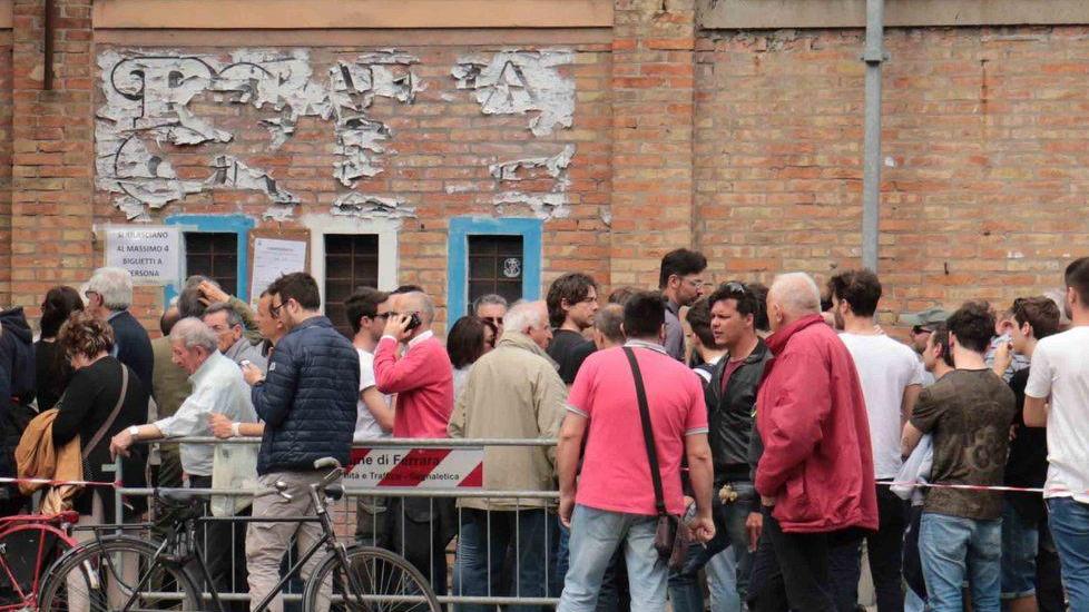 Per la gradinata c’è ancora posto
