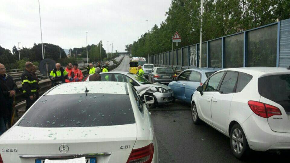 L'incidente sull'asse mediano