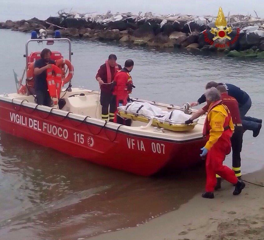 Il recupero del cadavere