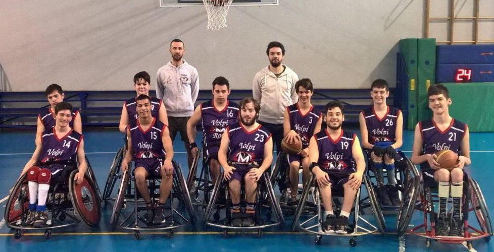 Le Volpi Rosse Firenze coi loro allenatori 