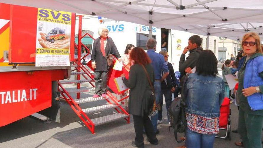 Esami e visite gratuite in piazza Cavour: in tre ricoverati d’urgenza