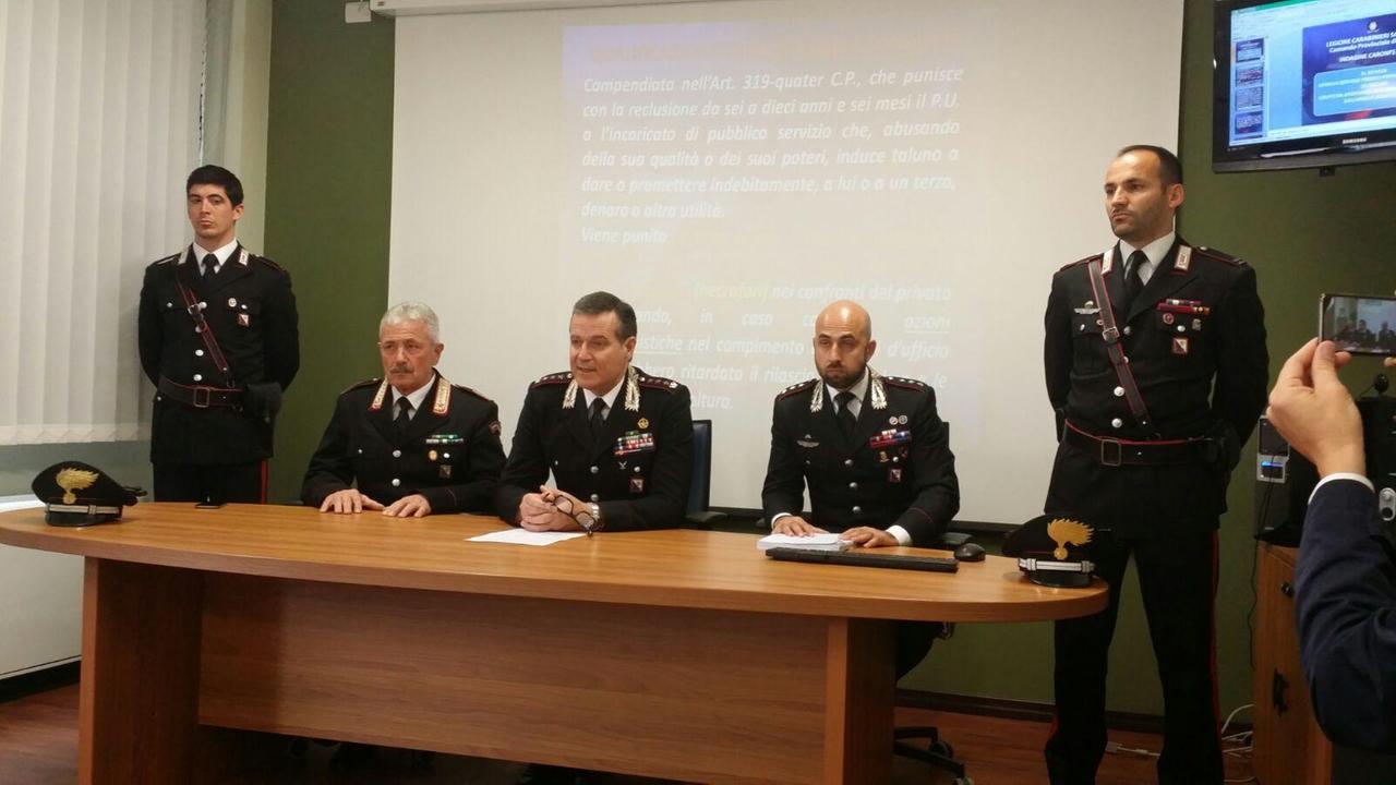 La conferenza stampa nella quale sono stati illustrati i dettagli dell'operazione "Caronte" (foto di Mario Rosas)